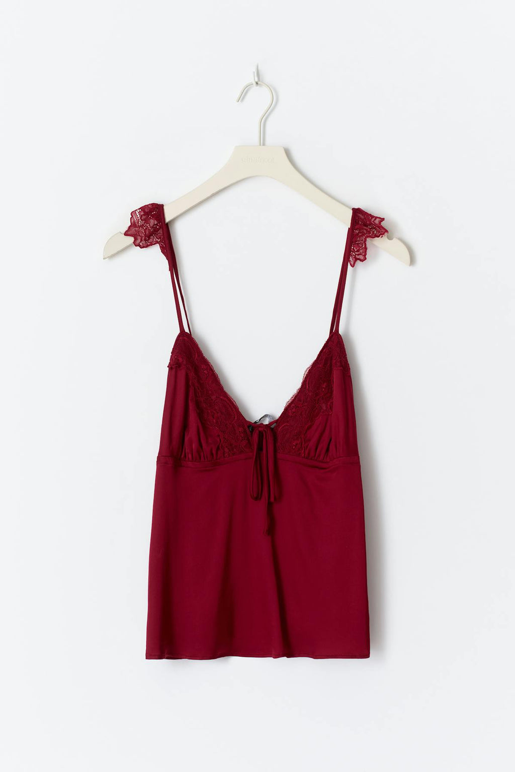 Satin loungewear singlet