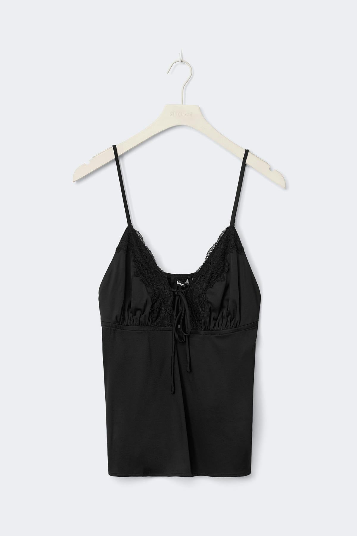 Satin loungewear singlet