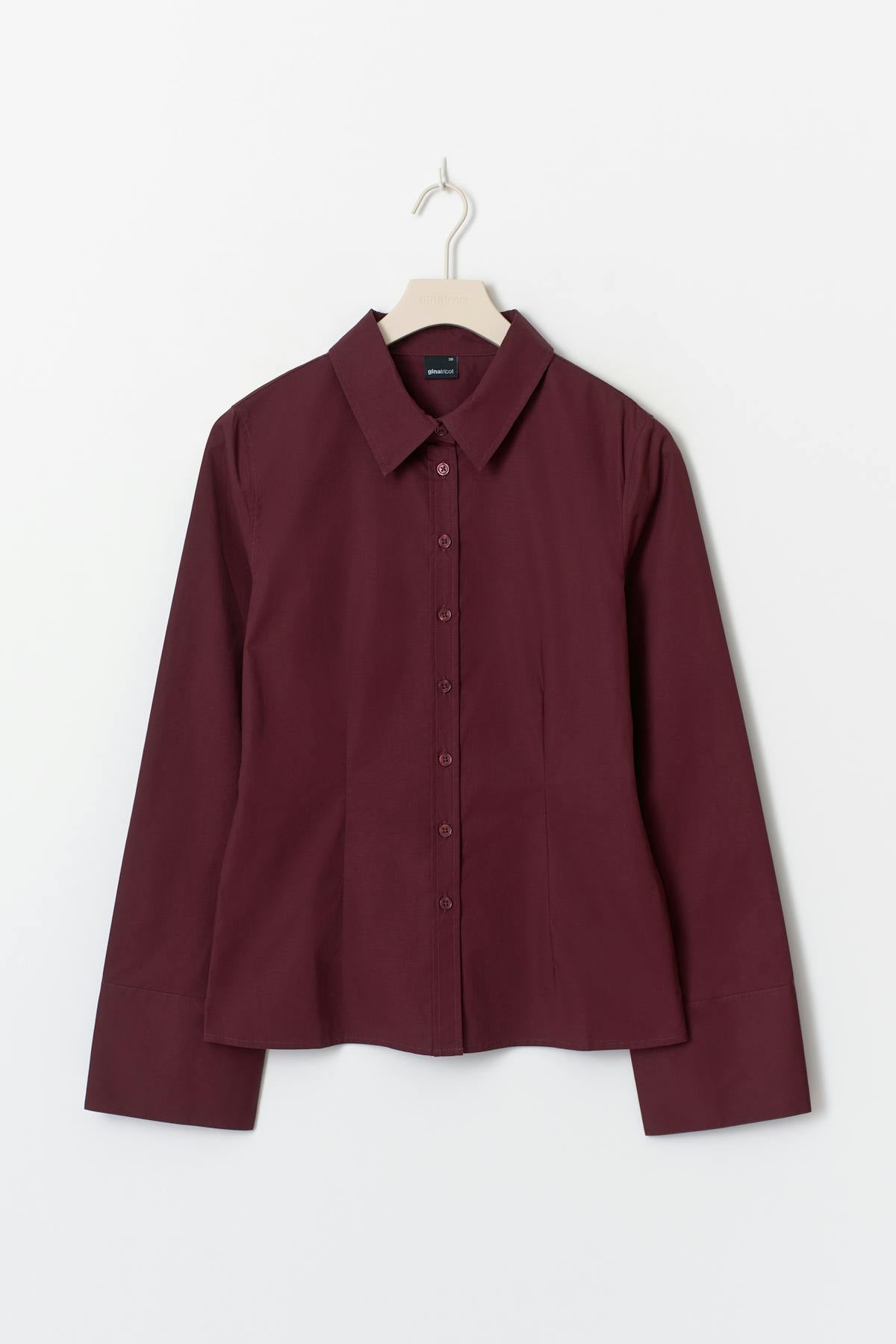 Shaped tie blouse