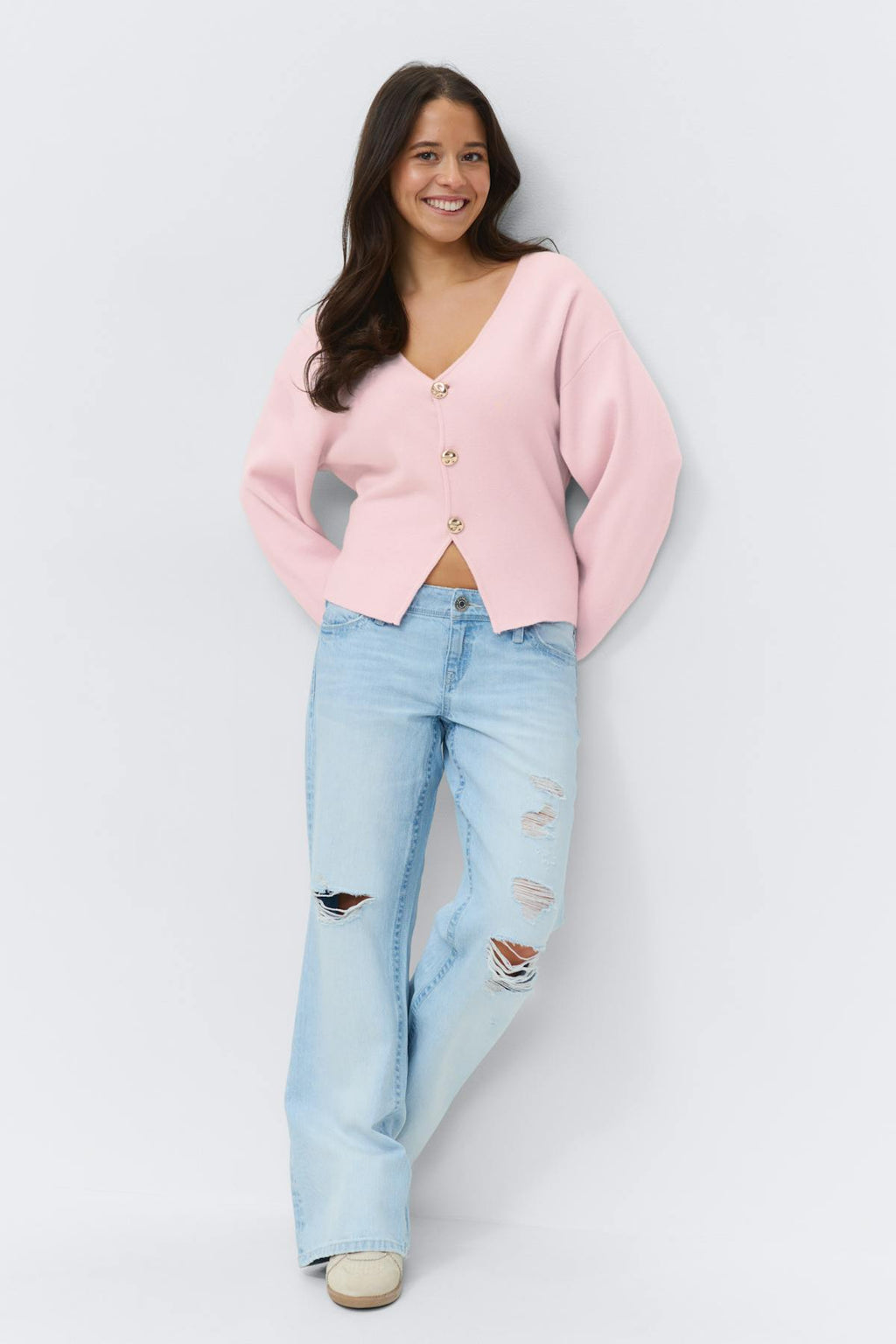 14+ sculpture knitted top