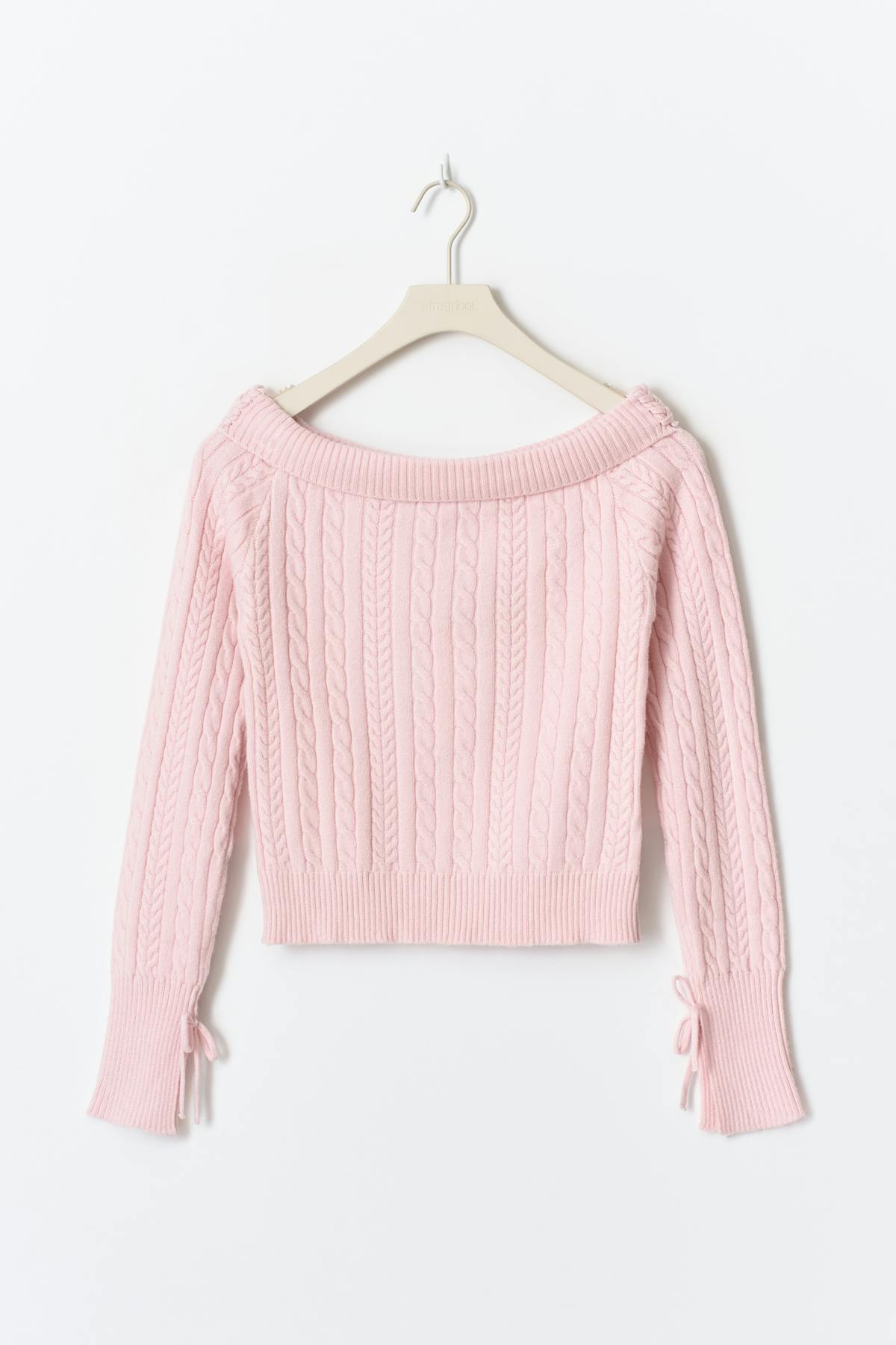 Y off shoulder sweater