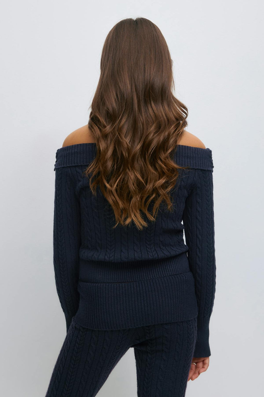 Y off shoulder sweater