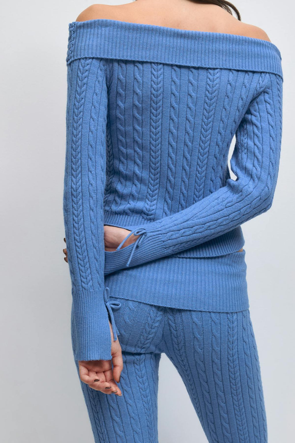 14+ off shoulder sweater