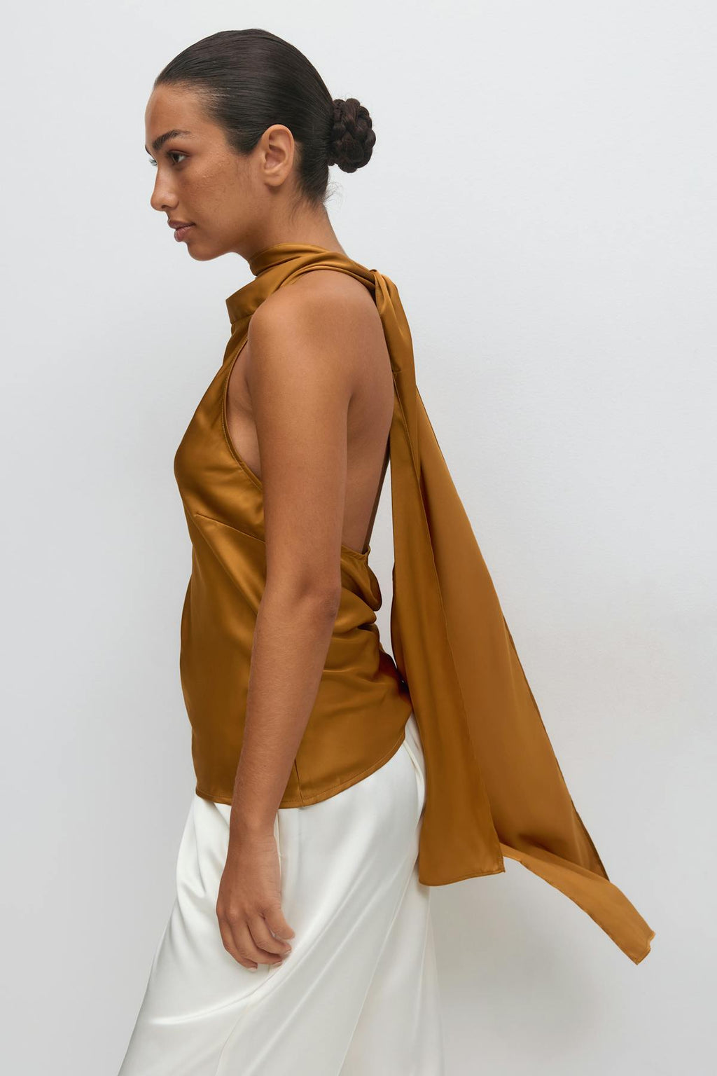 Halterneck blouse