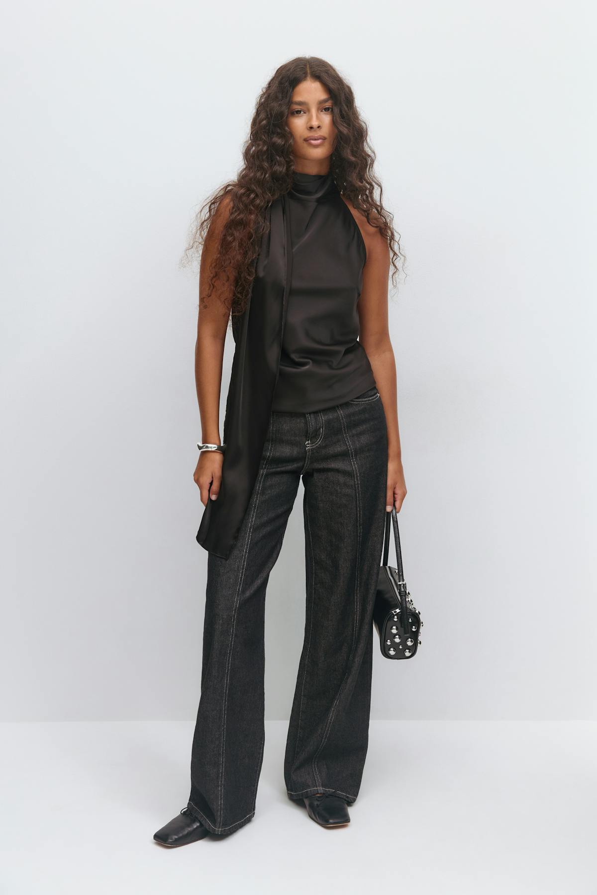Halterneck blouse