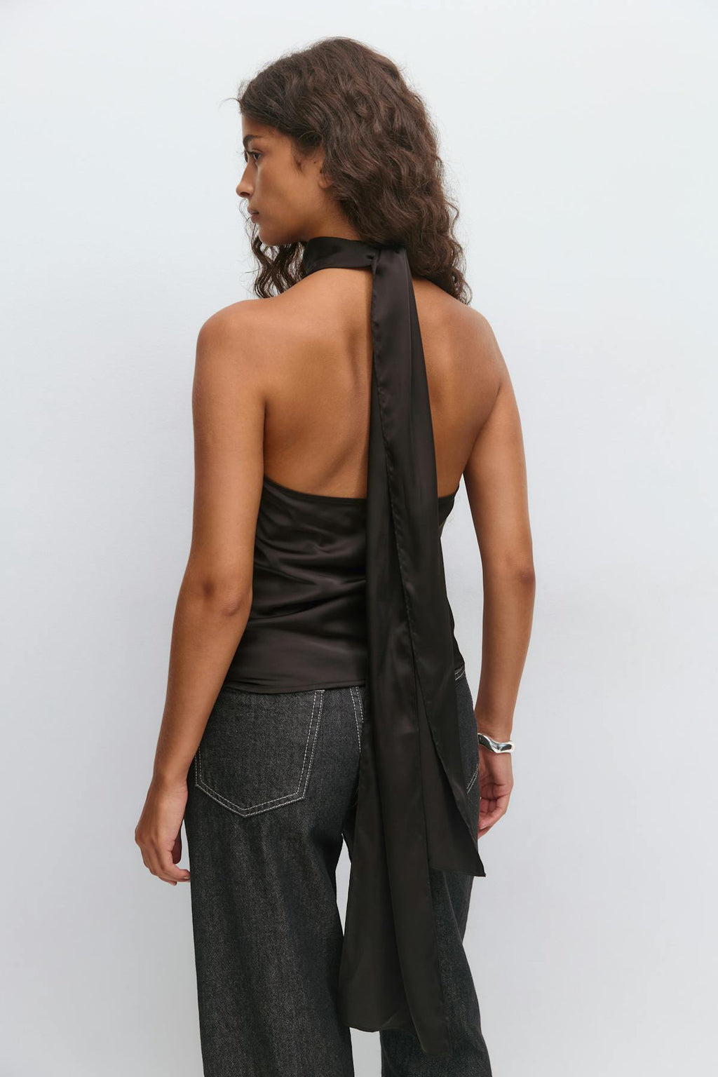 Halterneck blouse