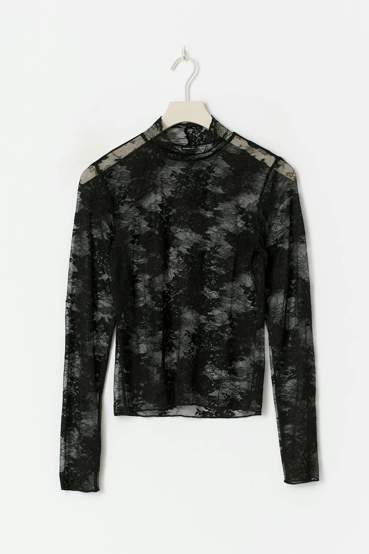 Lace turtleneck