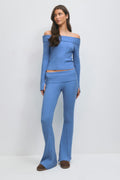 14+ cable knitted pants