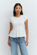Peplum top