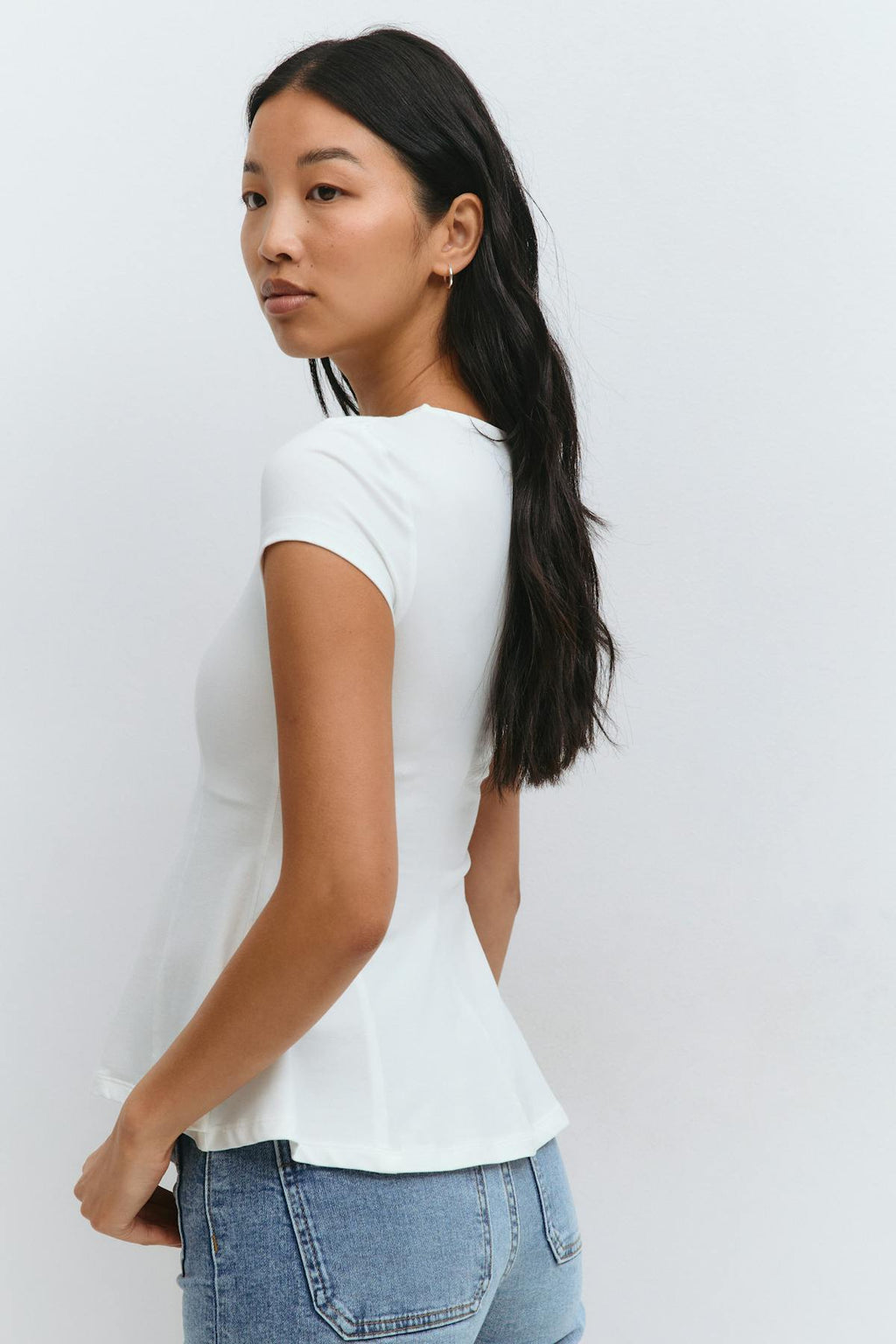 Peplum top