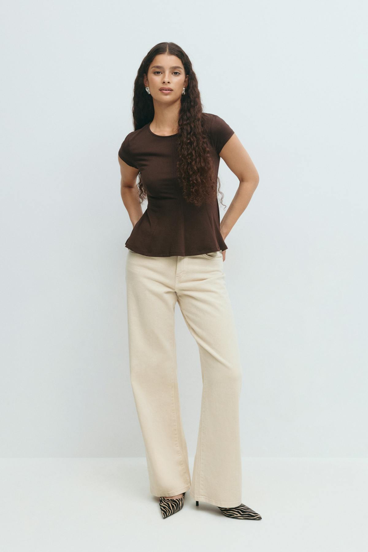 Peplum top