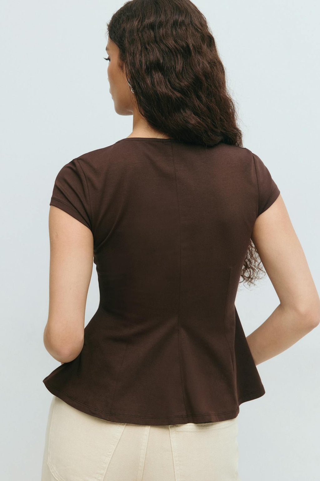 Peplum top