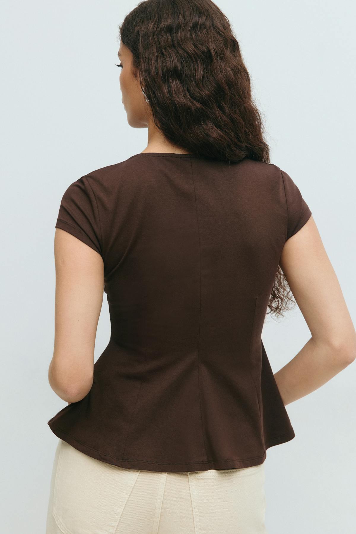 Peplum top