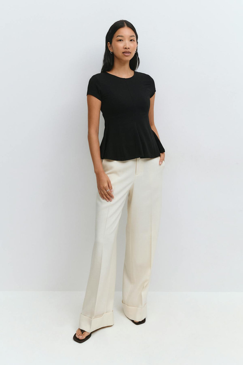 Peplum top