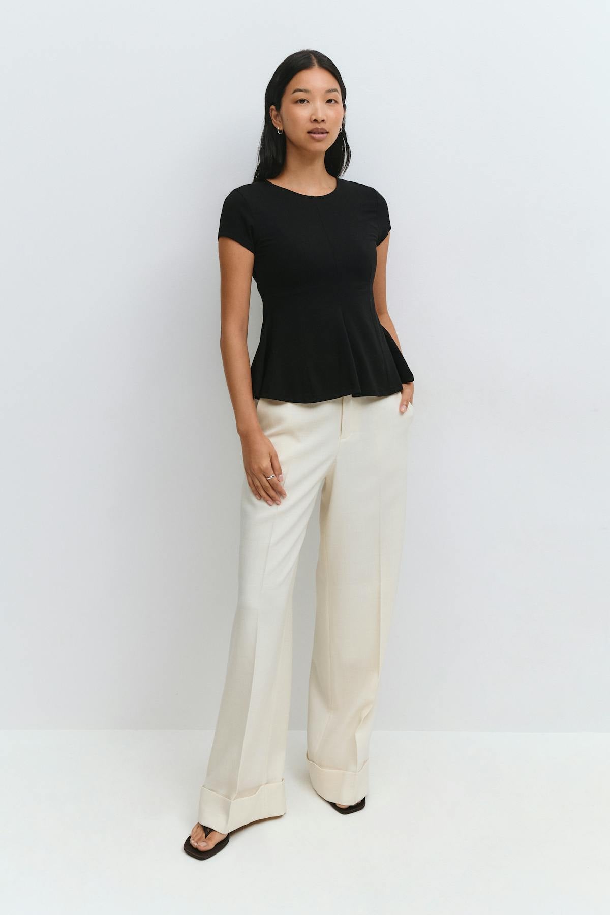 Peplum top