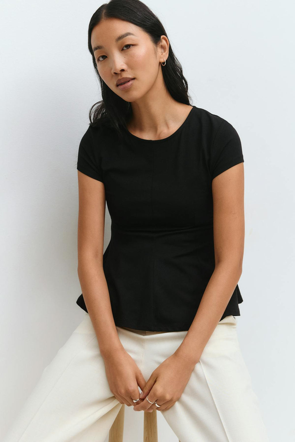 Peplum top
