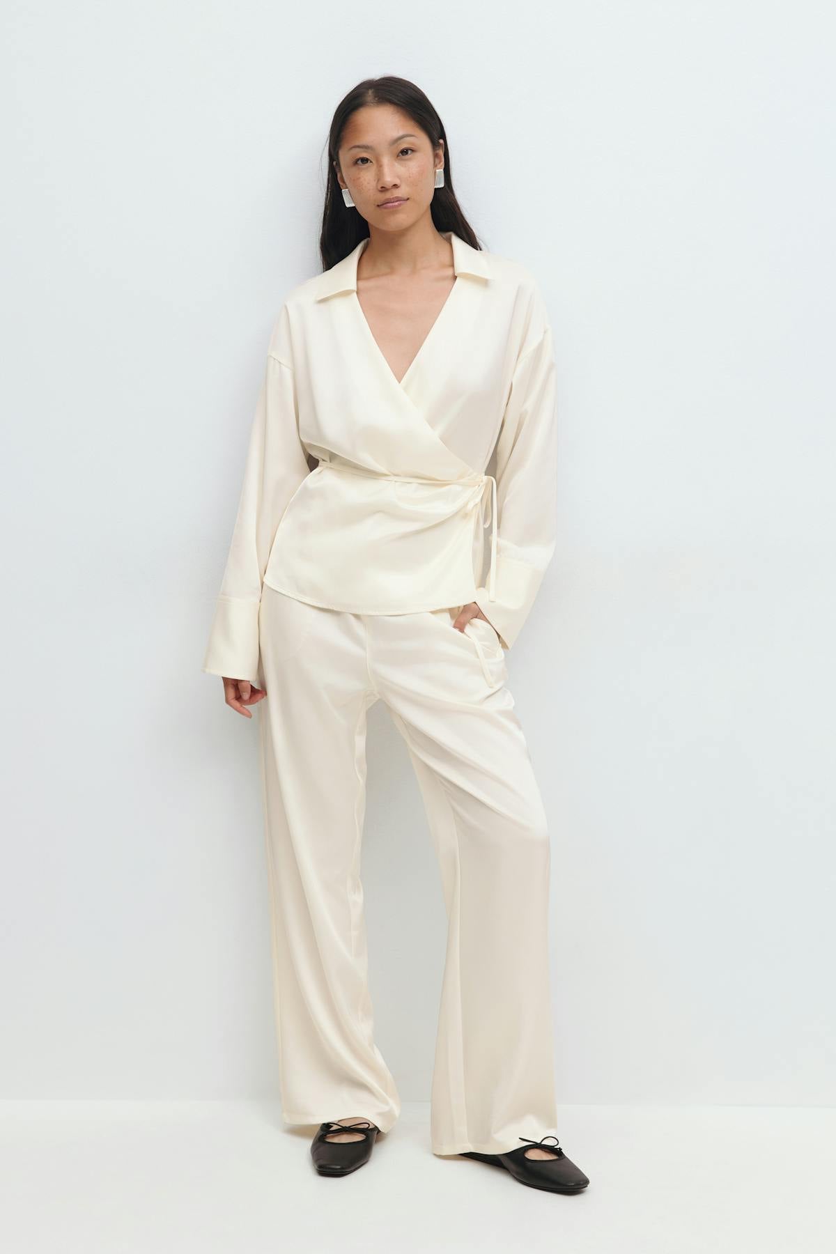 Tie front shirt