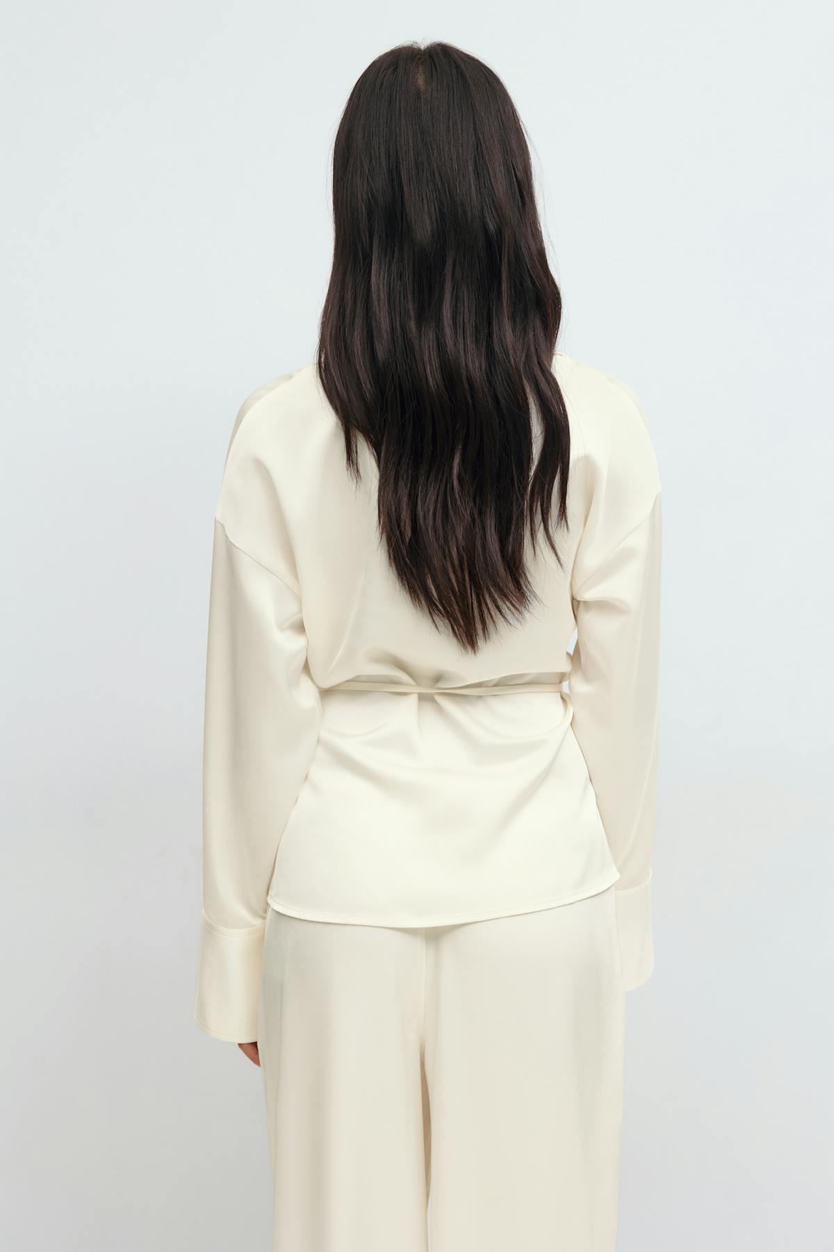 Tie front shirt