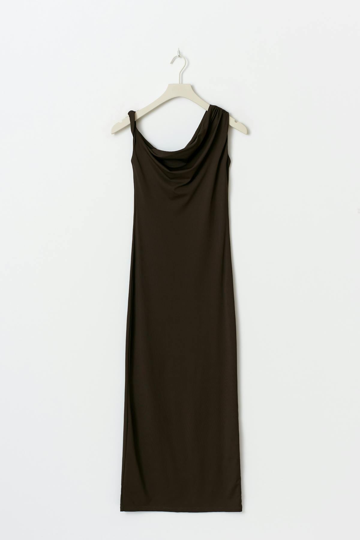 Twist asymmetric dress