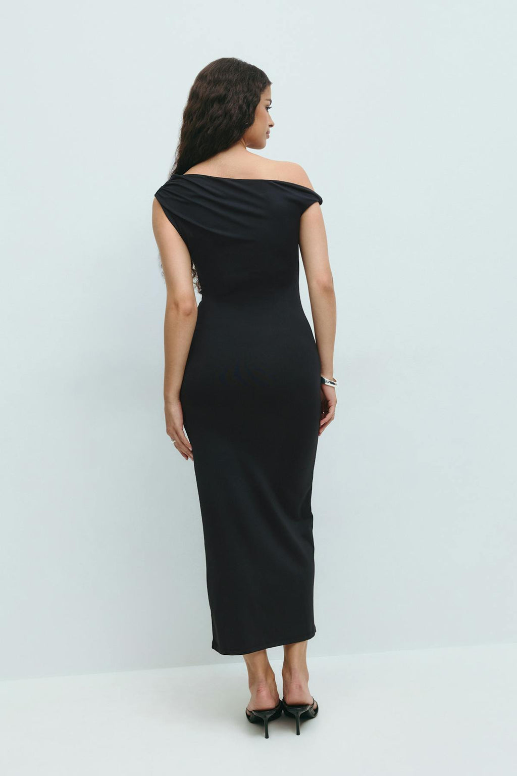Twist asymmetric dress
