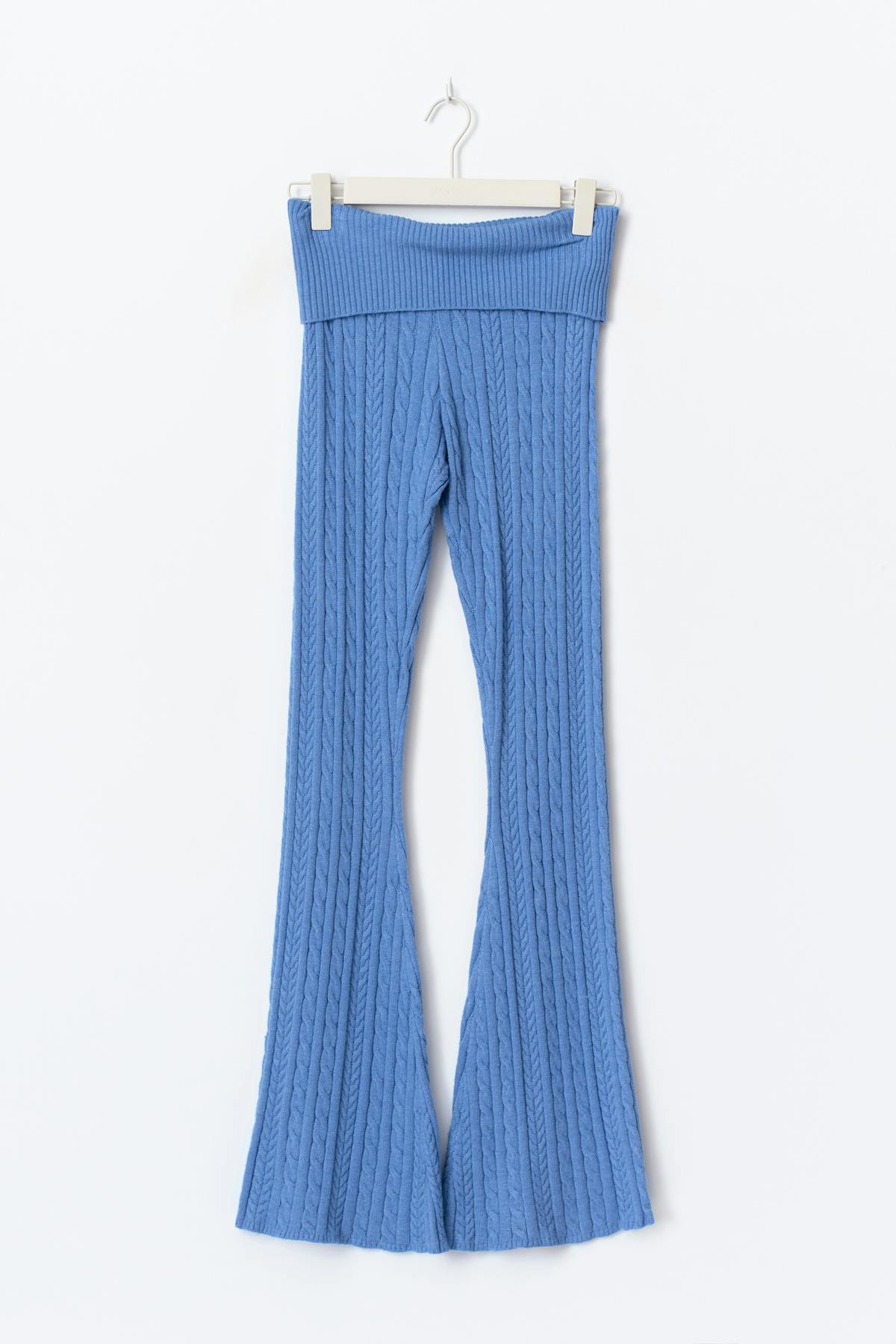 14+ cable knitted pants tall