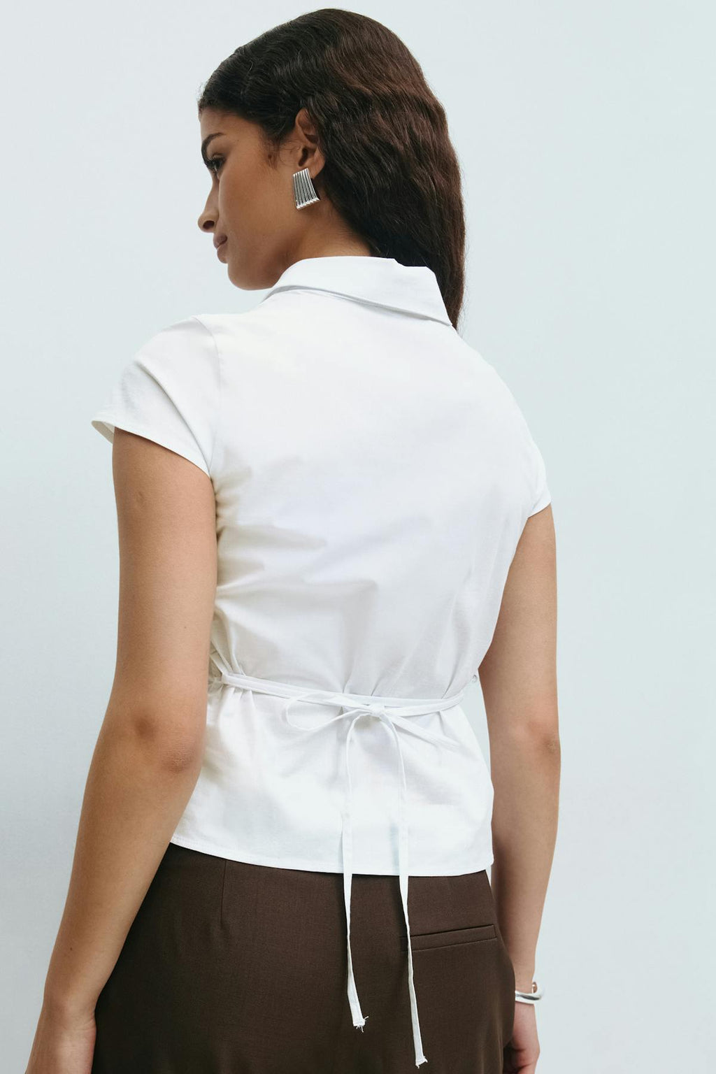 Shaped blouse