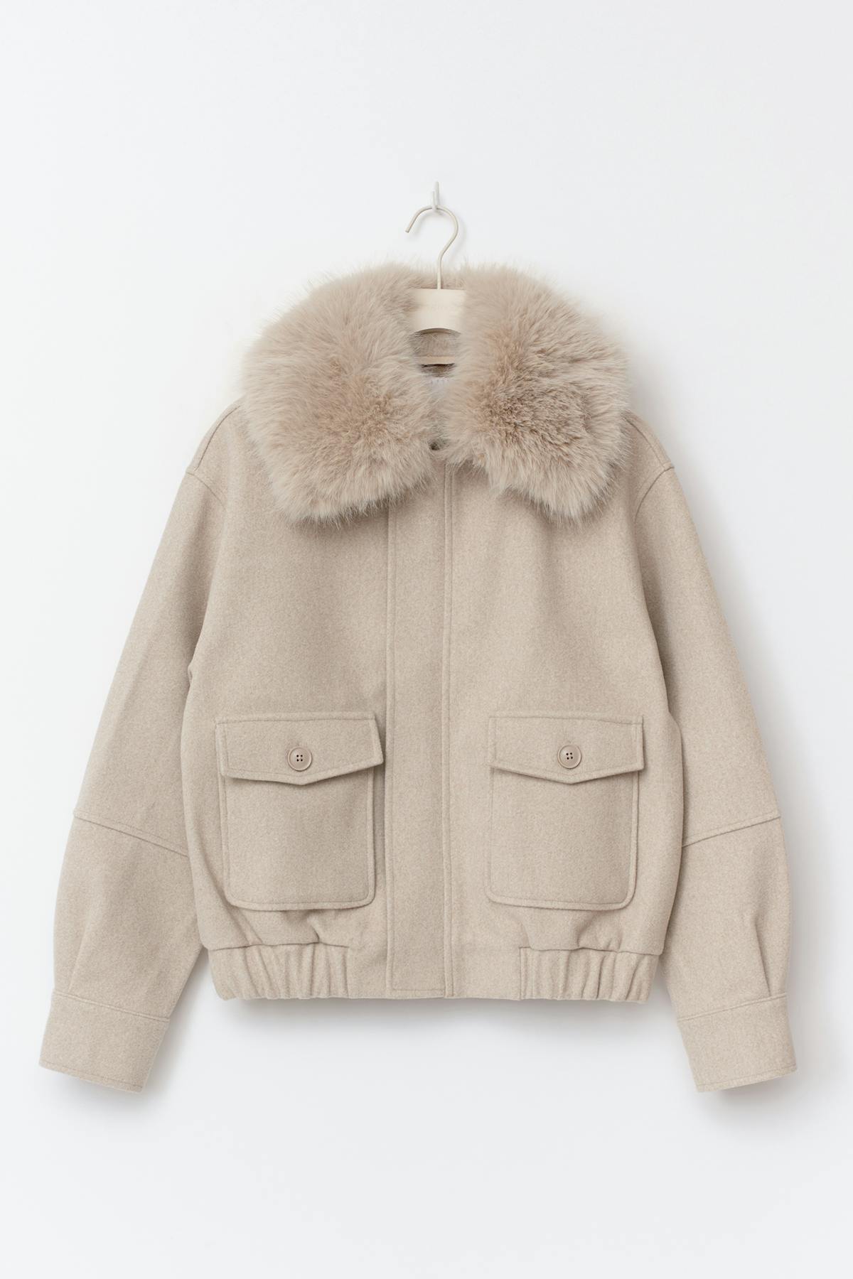 14+ shaped felt jacket
