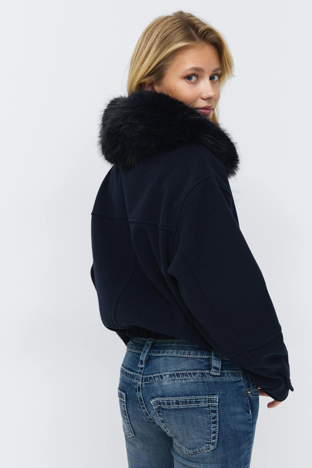 14+ shaped felt jacket