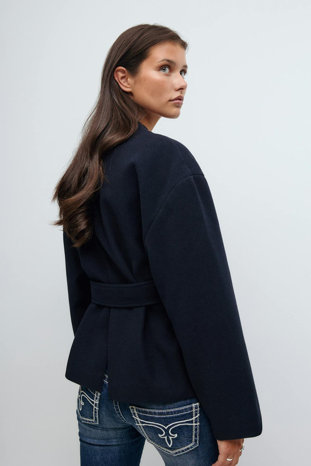 14+ shaped felt jacket