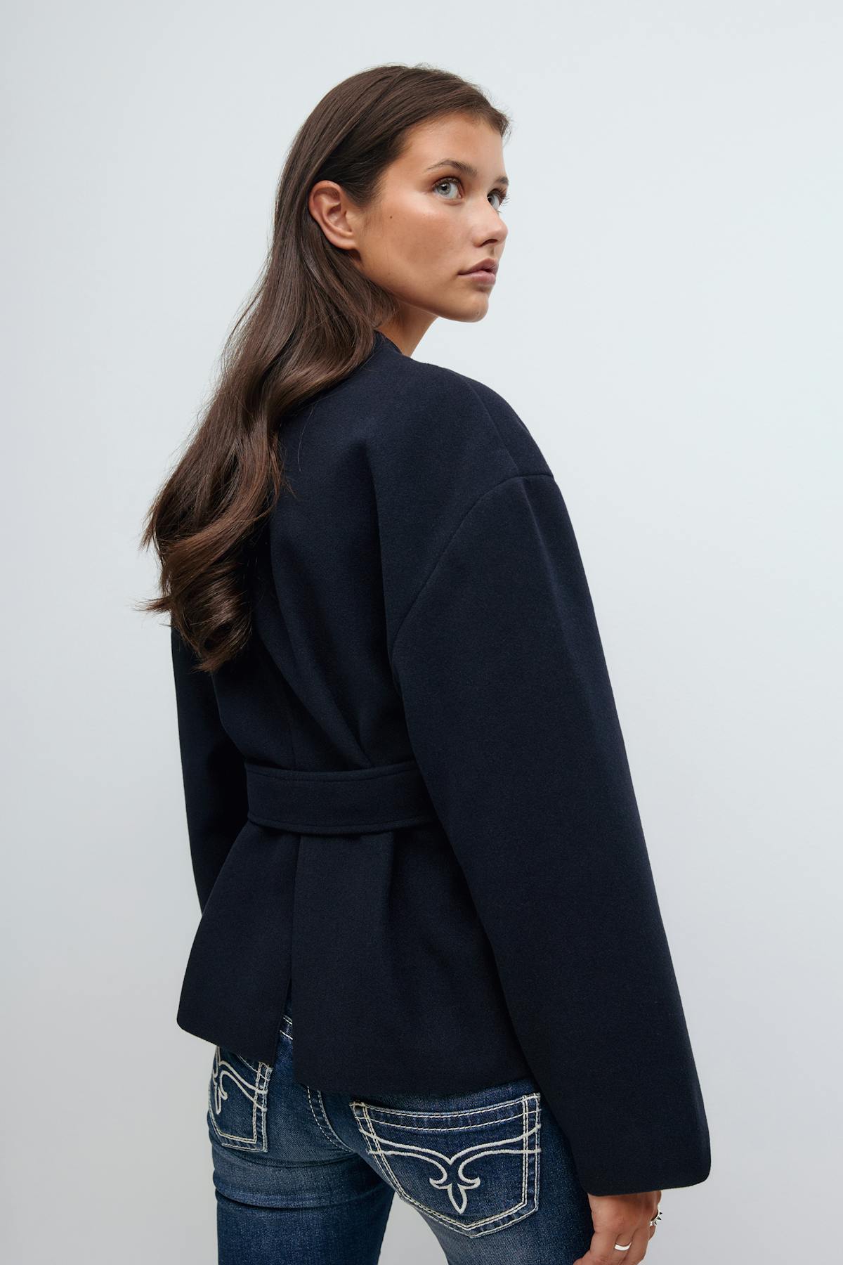 14+ shaped felt jacket