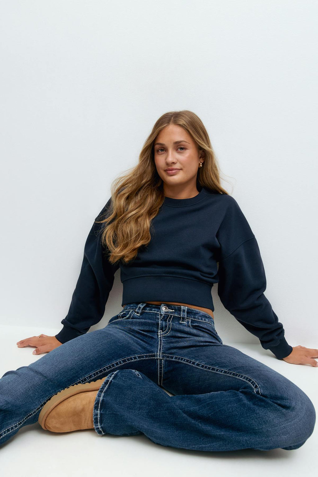 Y cropped sweater