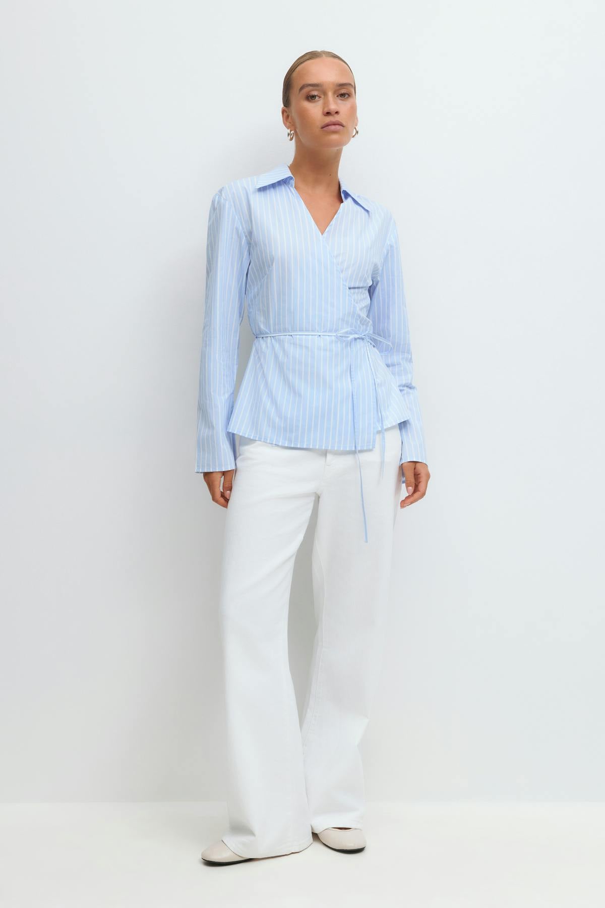 Wrap blouse