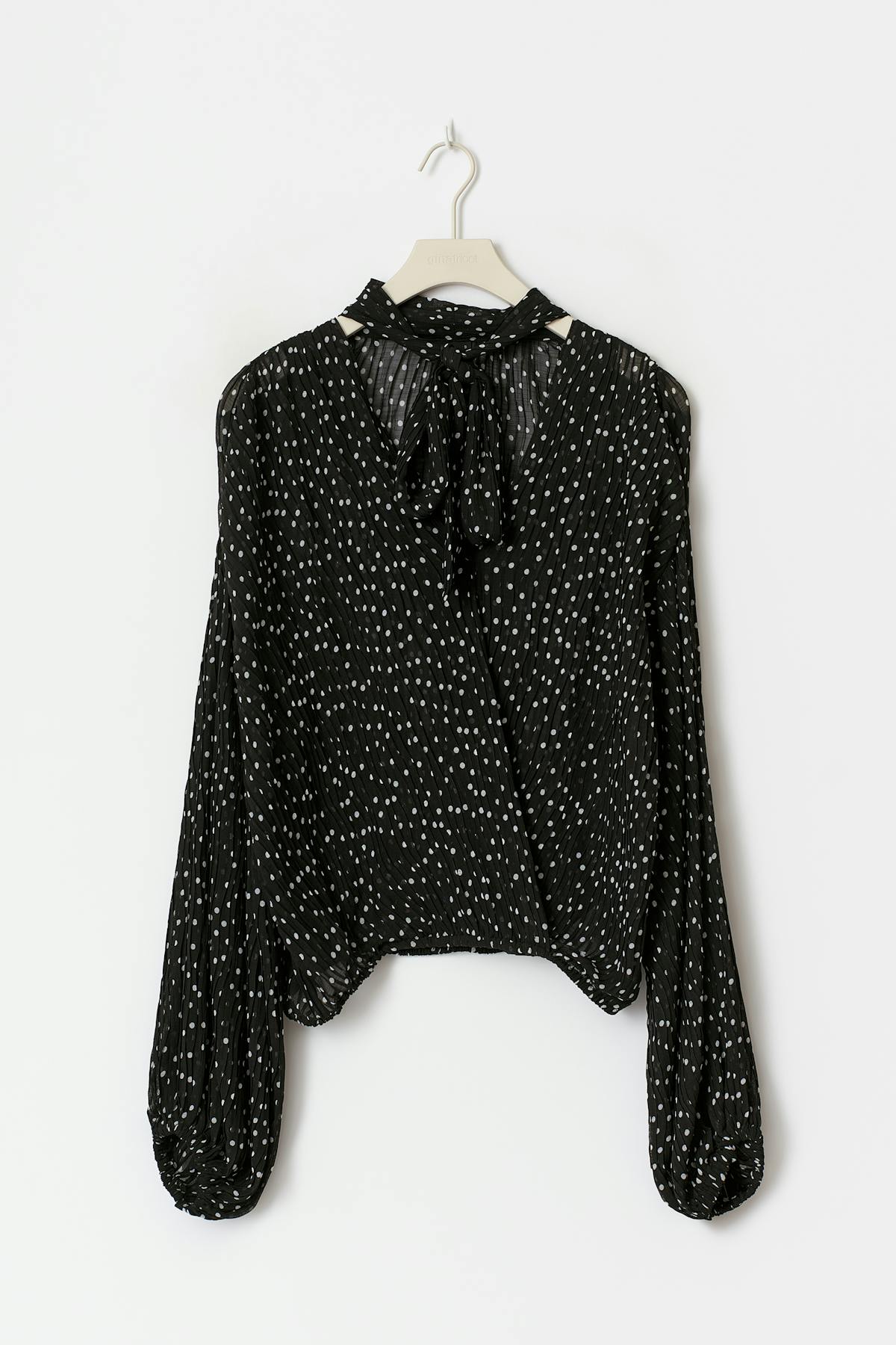 Scarf blouse