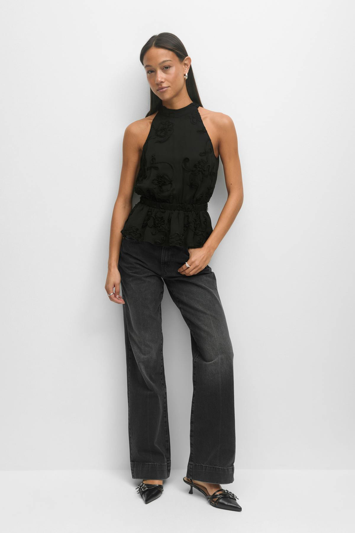 Halterneck top