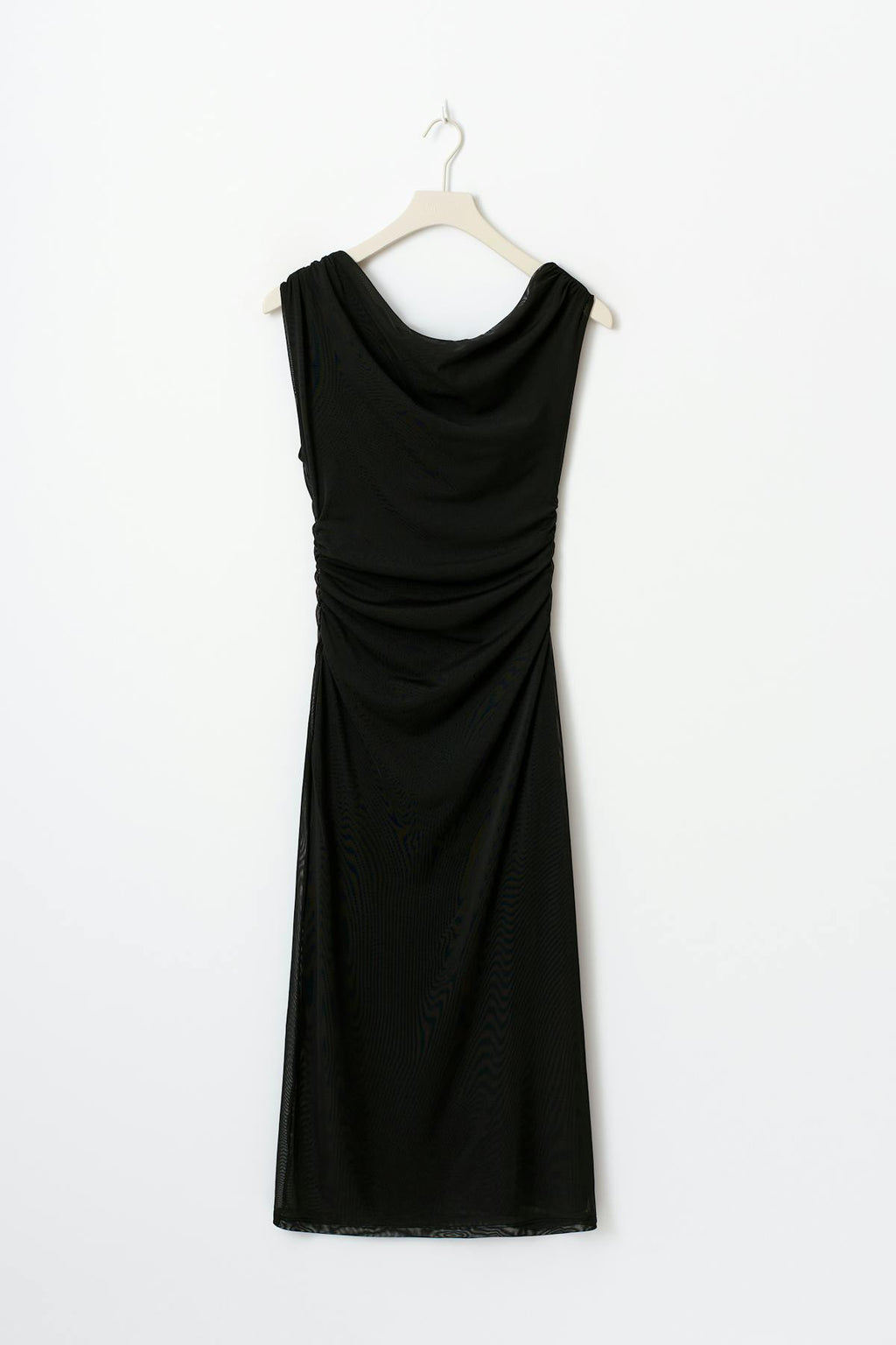Asymmetric midi dress