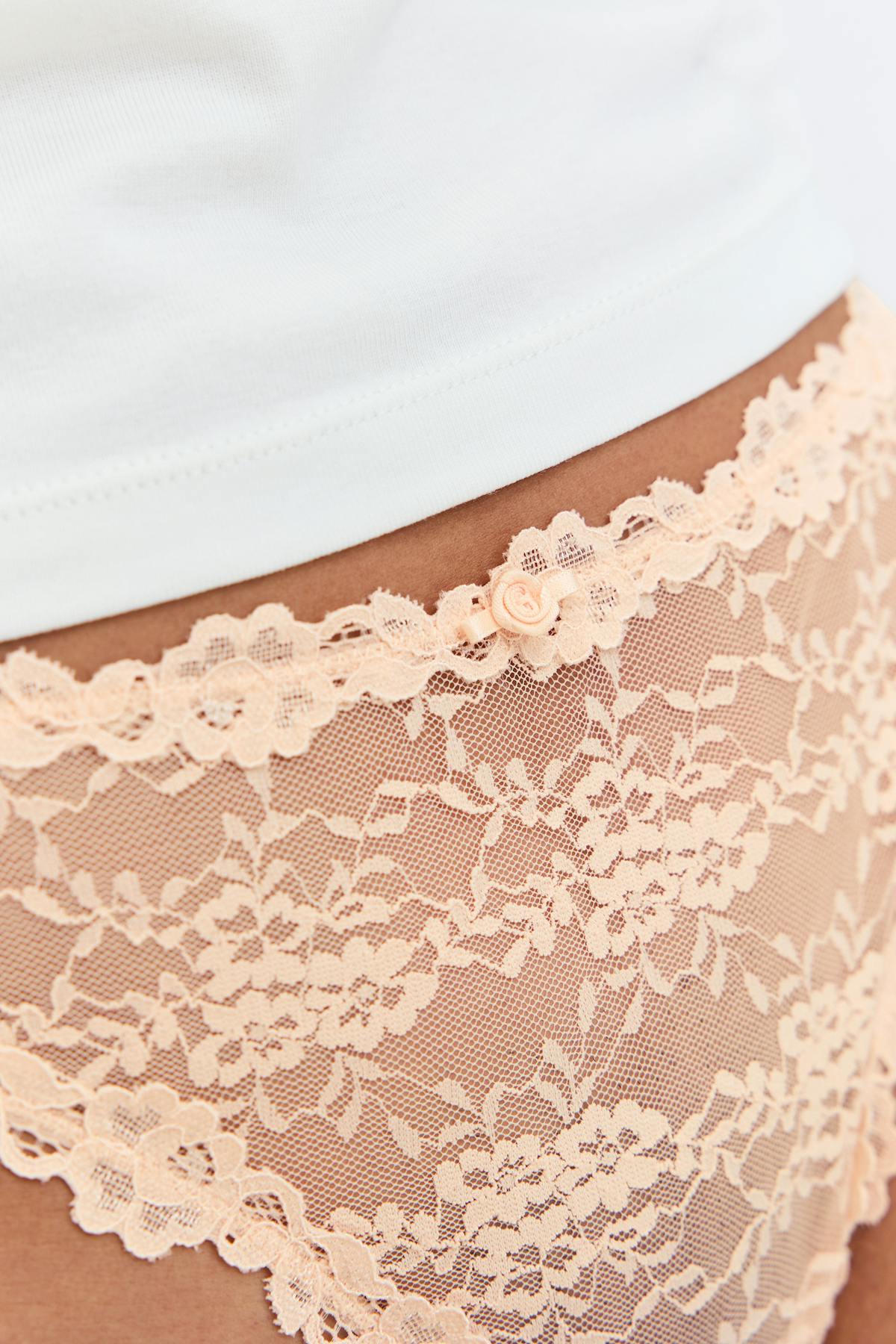 2-pack flirty lace thong