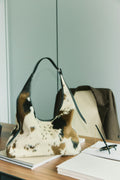 Cow shoulder bag