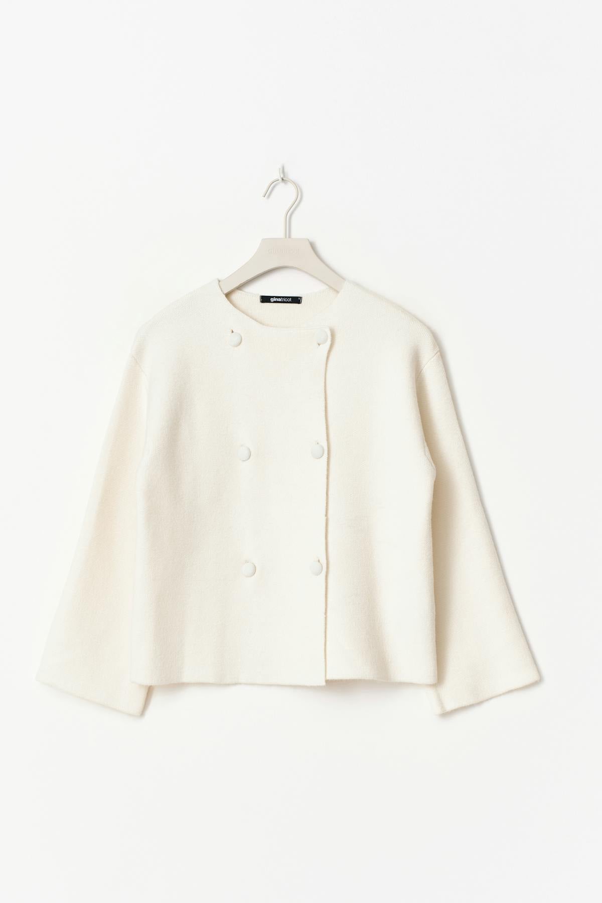 Knitted button cardigan