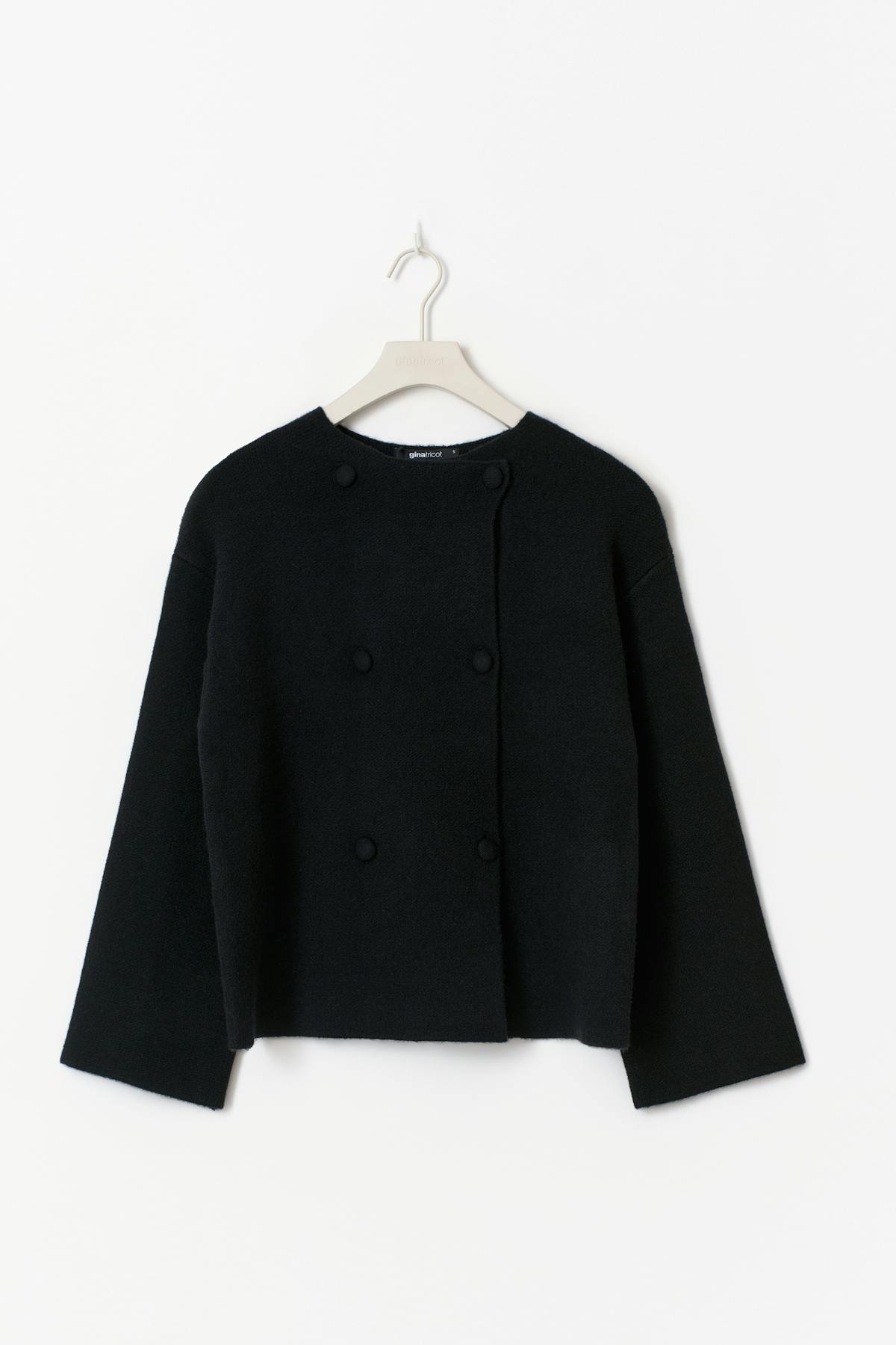 Knitted button cardigan
