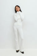 Soft flare trousers