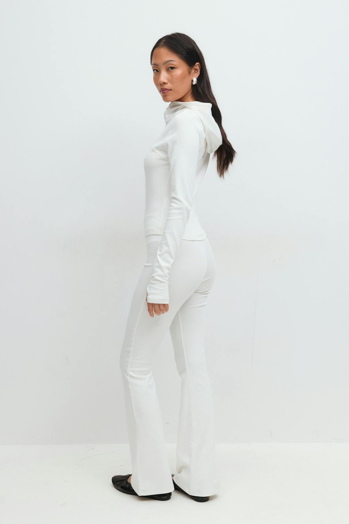 Soft flare trousers