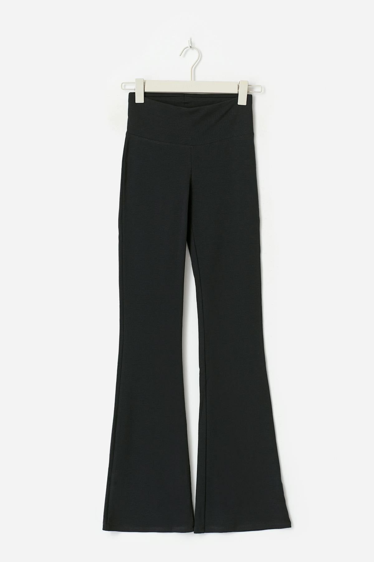 Soft flare trousers