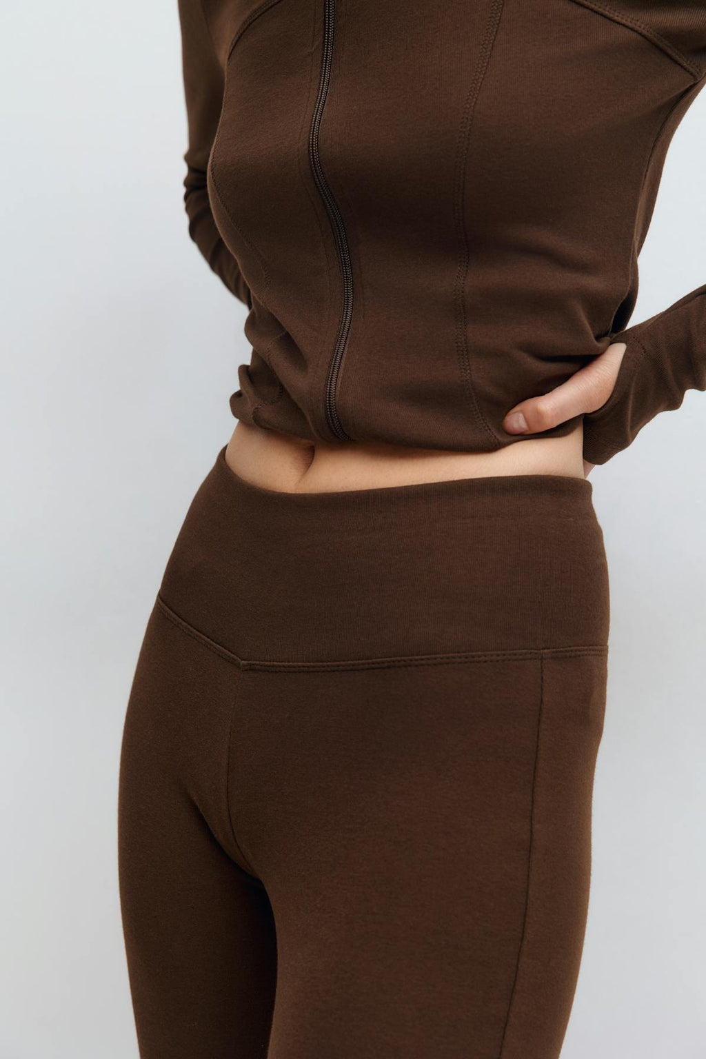 Soft flare trousers