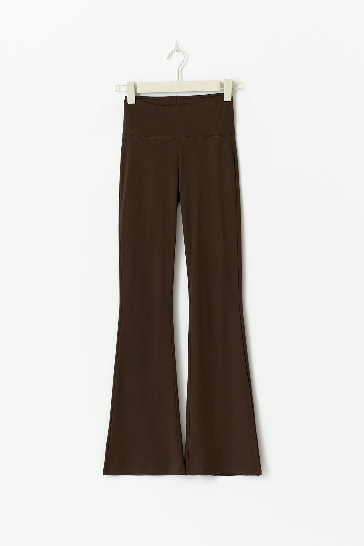 Soft flare trousers