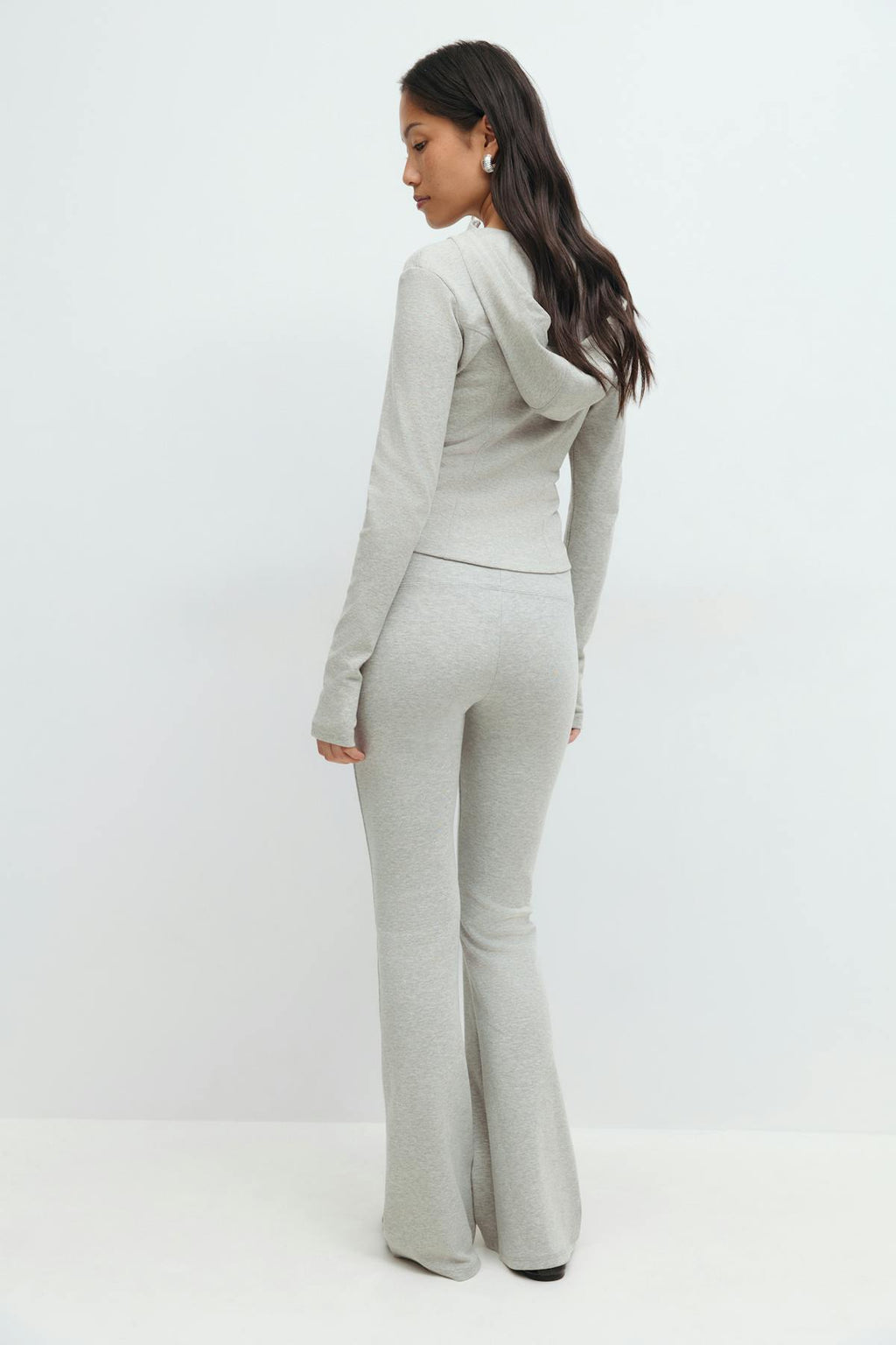 Soft flare trousers