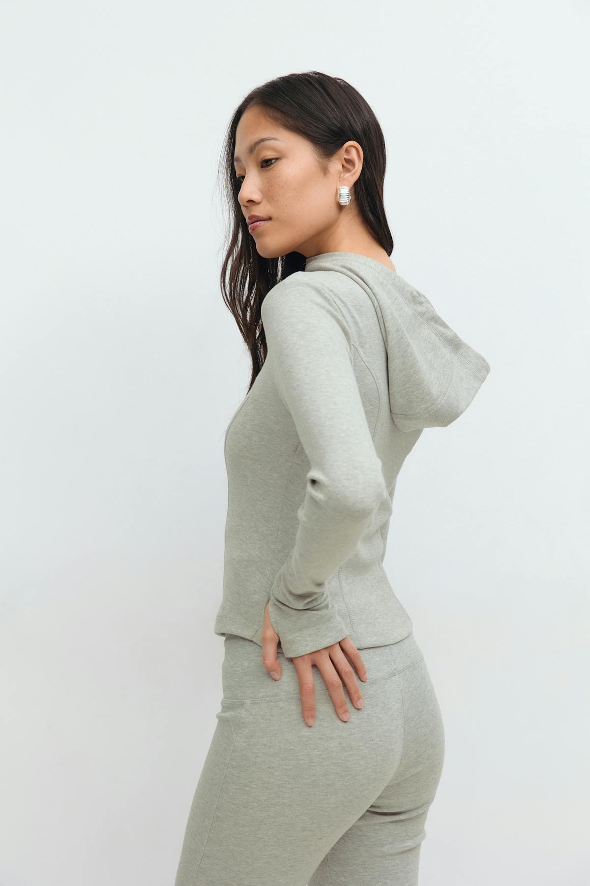 Zip hoodie jacket