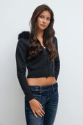 14+ fur hoodie