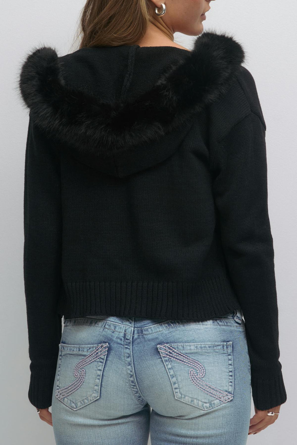 14+ fur hoodie