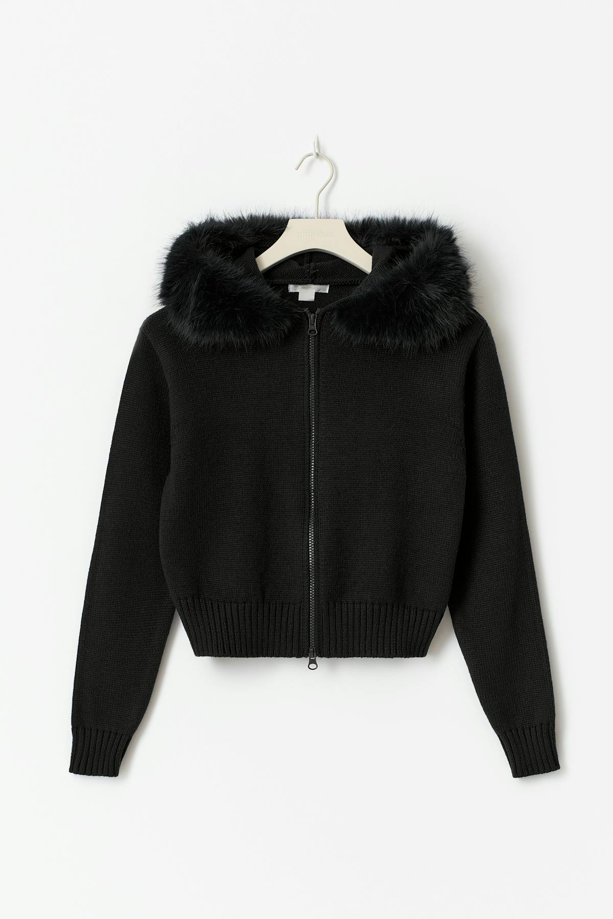 14+ fur hoodie