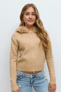 Y fur hoodie